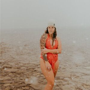 Eco Friendly Halter One Piece by Sisterly Swim, Made in Canada